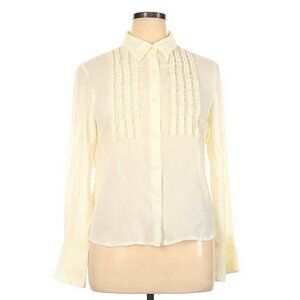 Victoria Holley Ruffled Victorian Blouse Size 14